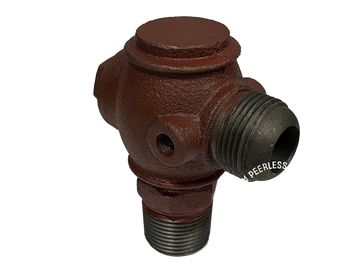 00198 Non Return Valve with Spring and Seal: Inlet 1