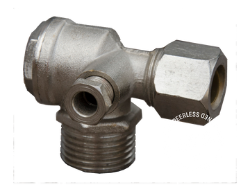 PB2000-65 Non Return Valve with Spring and Seal: Inlet 1/4
