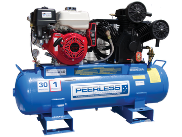 PHP30 Petrol Air Compressor: Belt Drive, Honda GX270, 620LPM - for High Pressure