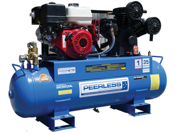 PHP35 Petrol Air Compressor: Belt Drive, Honda GX390, 720LPM - for High Pressure