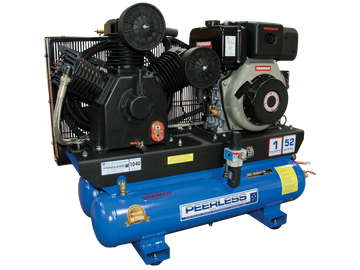 PHP52 Diesel Air Compressor: Belt Drive, Yanmar L100, 1050LPM - for High Pressure
