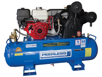 PHP52 Petrol Air Compressor: Belt Drive, Honda GX390, 1040LPM - for High Pressure