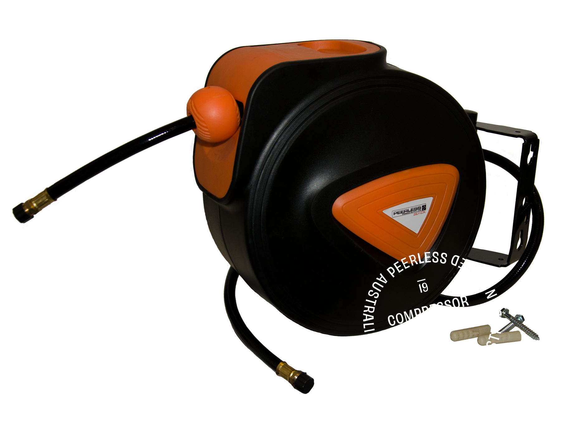 10M Retractable Air Hose Reel with Air Hose PP Case