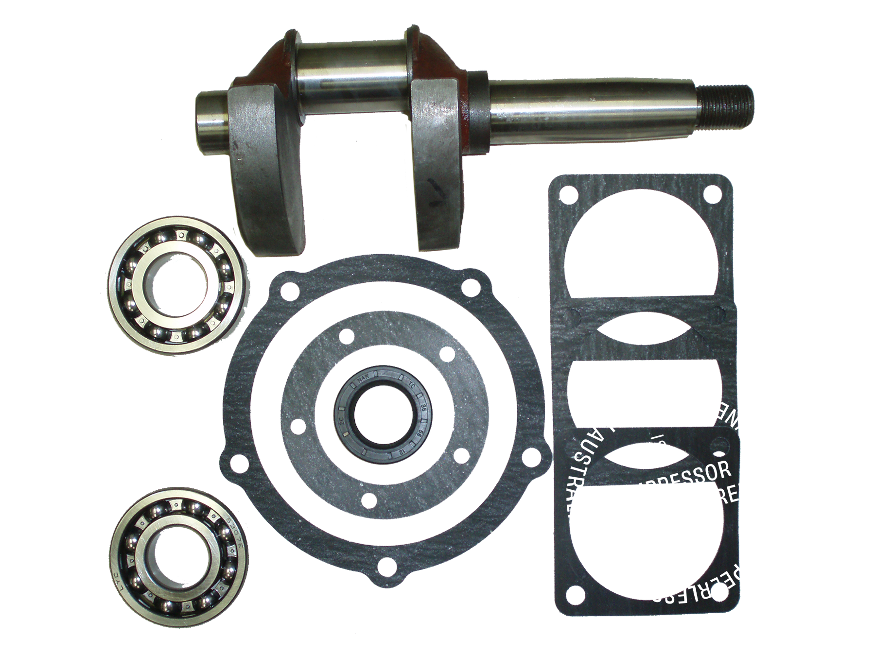 00281-16 Crankshaft Kit with Crankshaft, Bearings and Gasket - for W95