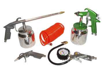 Gun and Hose Kit: 5 Piece