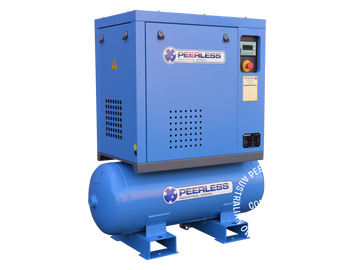 HQE7.5 Rotary Screw Air Compressor with Variable Speed: Direct Drive, 7.5HP, 650LPM at 8Bar - for High Pressure