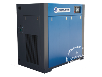 HQD75 Rotary Screw Air Compressor with Variable Speed: Direct Drive, 75HP, 7924-9905LPM
