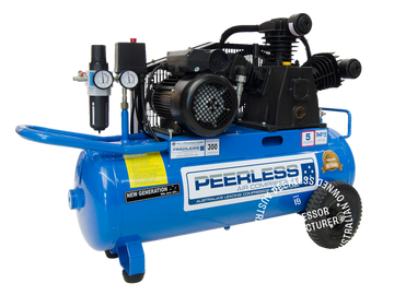 PHP15 Single Phase Air Compressor: Belt Drive, 15Amp, 3.5HP, 300LPM - for High Pressure