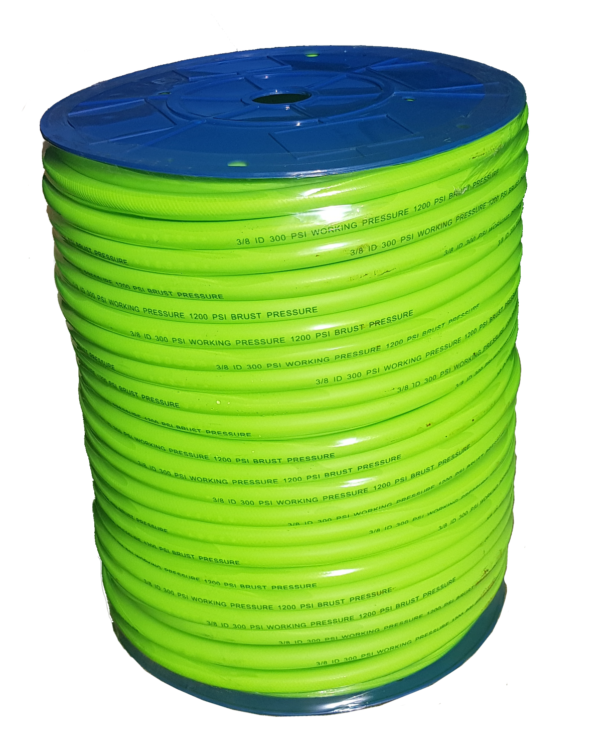 Industrial Green Flexible Air Hose Rubber Coated PVC