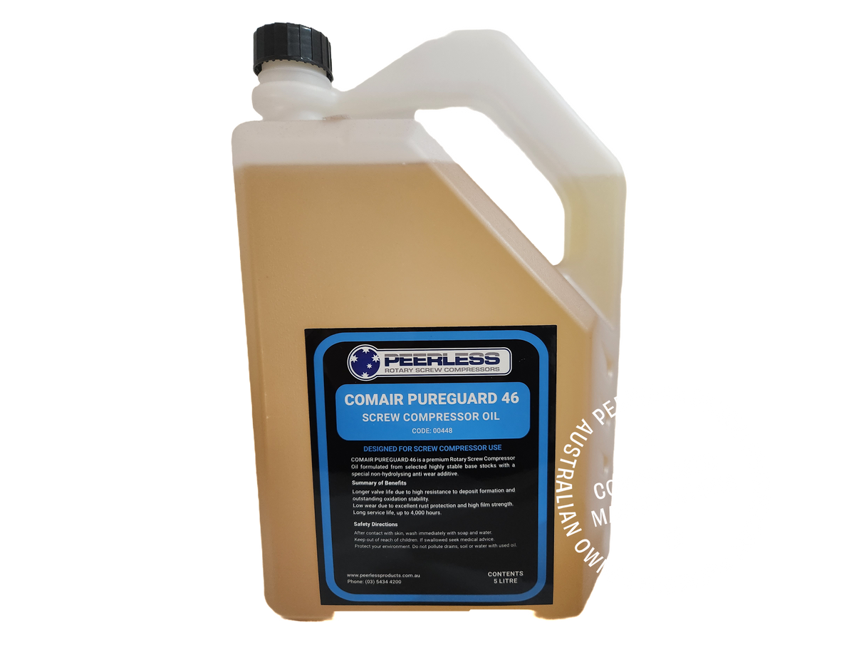 Semi Synthetic Compressor Oil 2.5L/5L/20L: ISO 46 - for Rotary Screw A