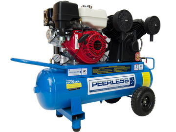PV25 Petrol Air Compressor: Belt Drive, Honda GX270, 545LPM